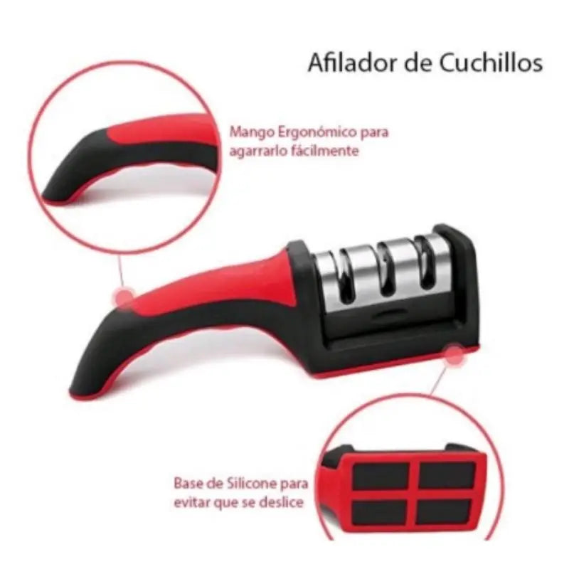 Afiador de Facas Inox Profissional